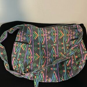 Mossimo multi colored cross body bag